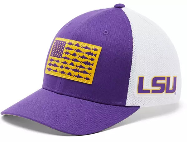 LSU Tigers Sportsman Trucker Adjustable Hat
